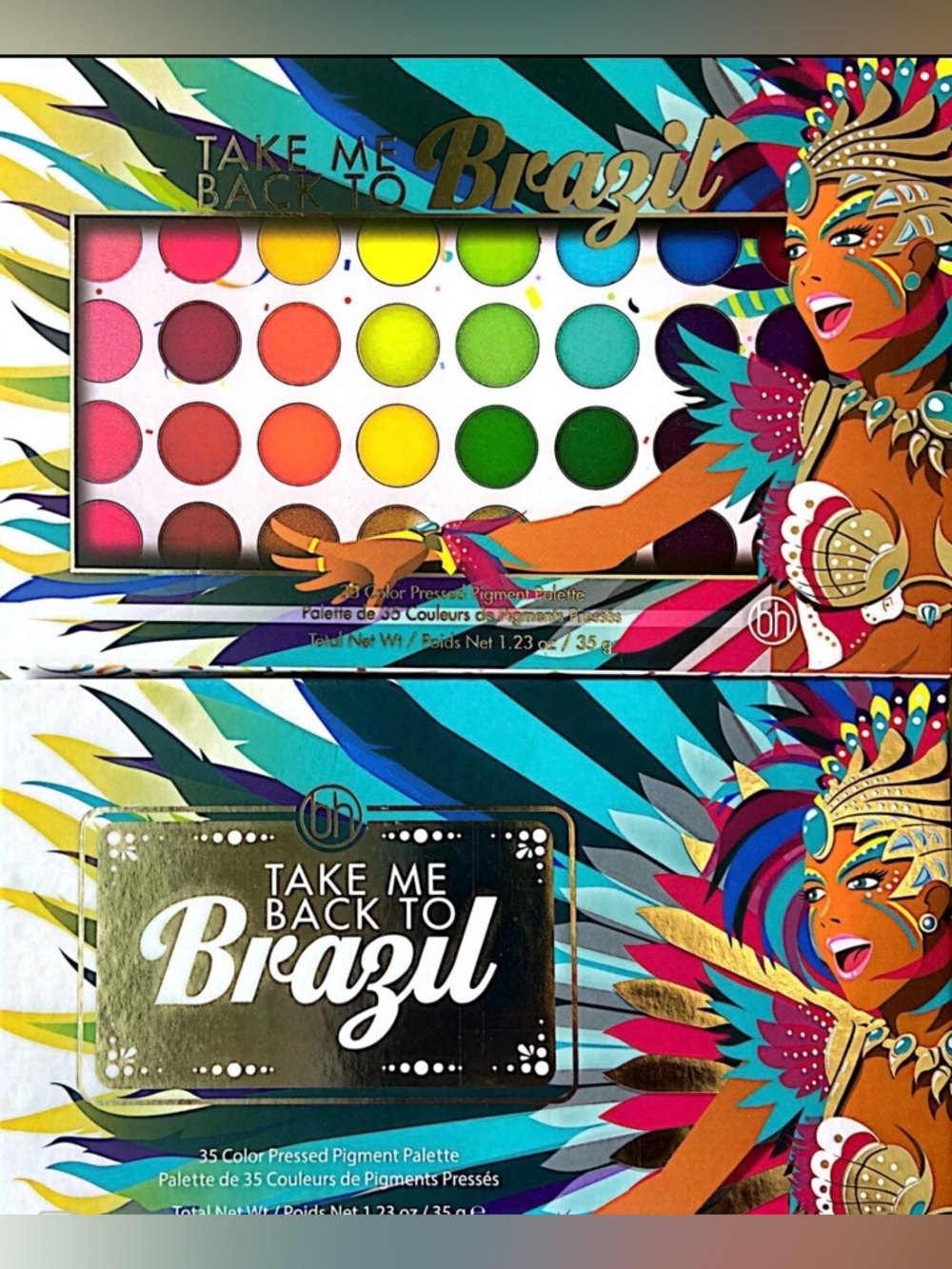 BH Cosmetics “Take me back to Brazil”